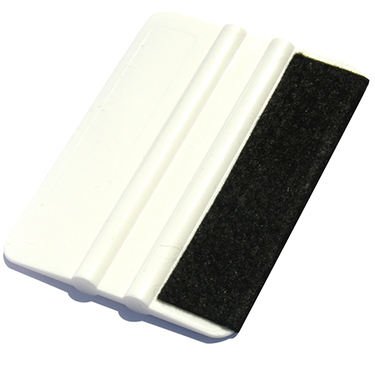 Squeegee with felt